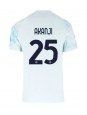Inter Milan Manuel Akanji #25 Replika Borta Kläder 2025-26 Kortärmad